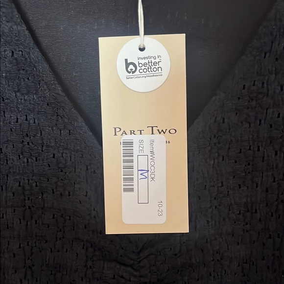 PART TWO cotton lace black dress - Picture 4 of 9